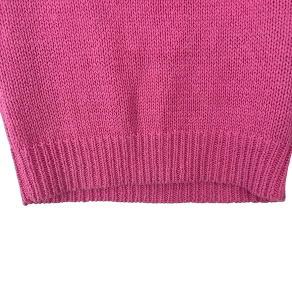 Express Vintage 90s Y2K Bubblegum Barbie Short Sleeve Knit Sweater Size L fits M - Picture 4 of 6